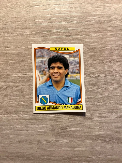 FIGURINA MARADONA N. 241 CALCIATORI PANINI 1990/91 NEW WITH