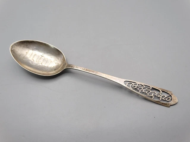 Antique Paonia Colorado Sterling Silver Souvenir Spoon No Monogram