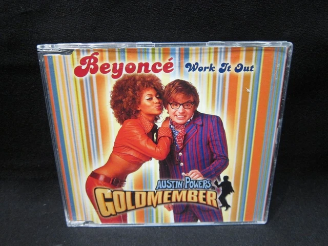 BEYONCE WORK IT OUT (K94) 3 Track CD Single with Picture