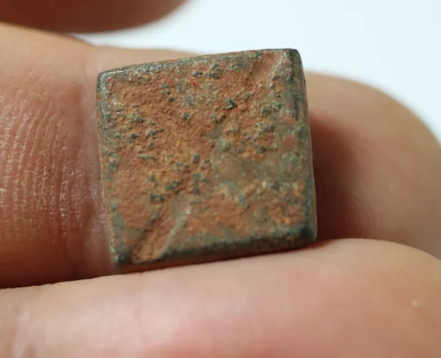 ZURQIEH -as18037- ANCIENT HOLY LAND. BYZANTINE BRONZE WEIGHT.. 800 - 1000 A.D