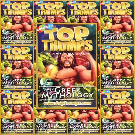 Top Trumps Single Cards Greek Gods Mythology Myths Legends Various (FB3)