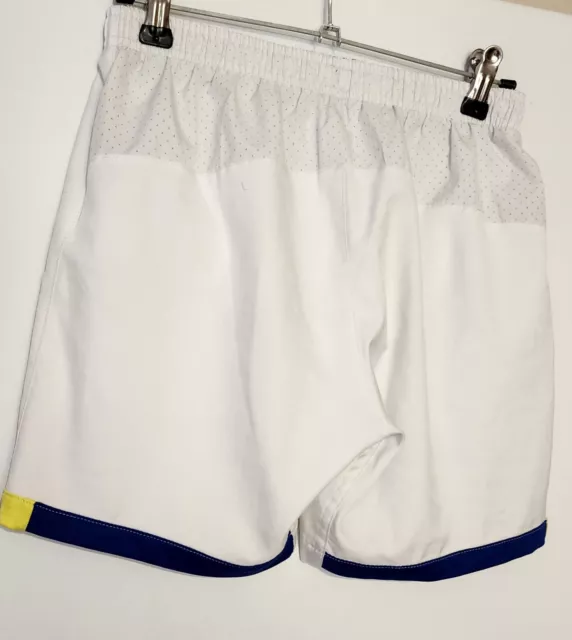 Everton FC UMBRO Football Shorts Youths YM Medium 146cm White Polyester 2