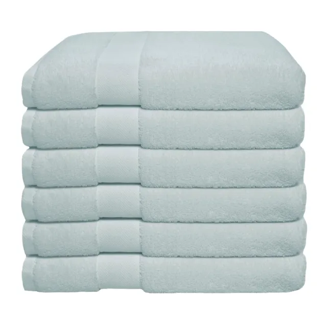 6 pcs Premium Hand Towels Set 16x26 Ring Spun Soft 100% Cotton 600 GSM Wholesale