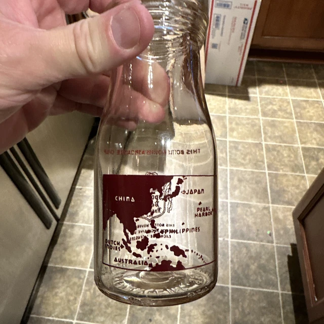 SPOKANE BOTTLE EXCHANGE Inc. ACL Half Pint Milk Bottle Washington WA