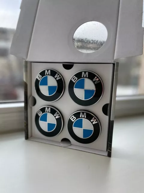 NUOVISSIMO SPINNER ORIGINALE BMW 4x coprimozzo coprimozzo