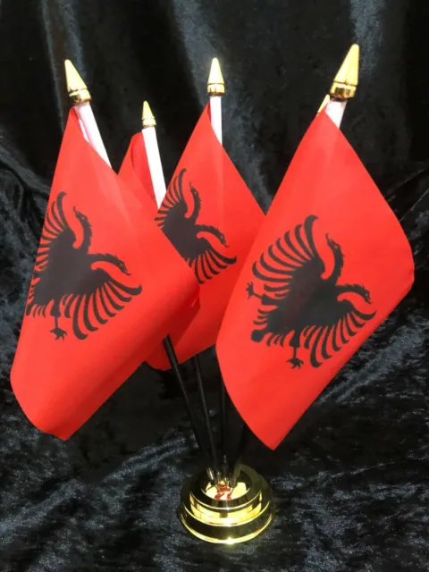 Giant 150CM X 90CM Flag Of Albania Albanian E SHQIPËRISË SPEEDY DELIVERY