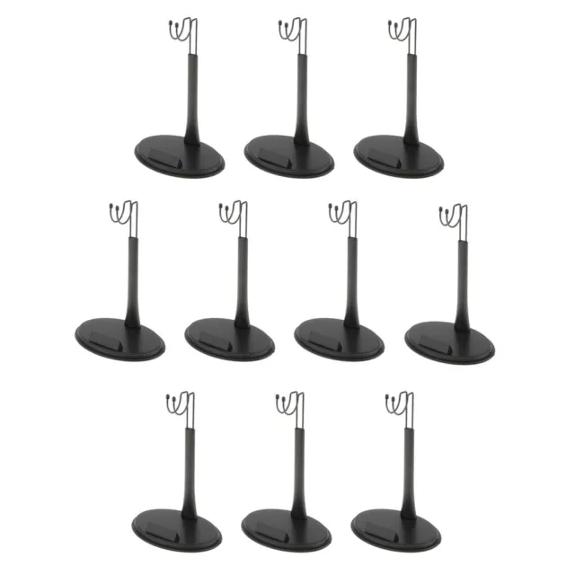 10Pcs 1/6 Scale Action Figure Stand Display Base Titulaire U Type pour de