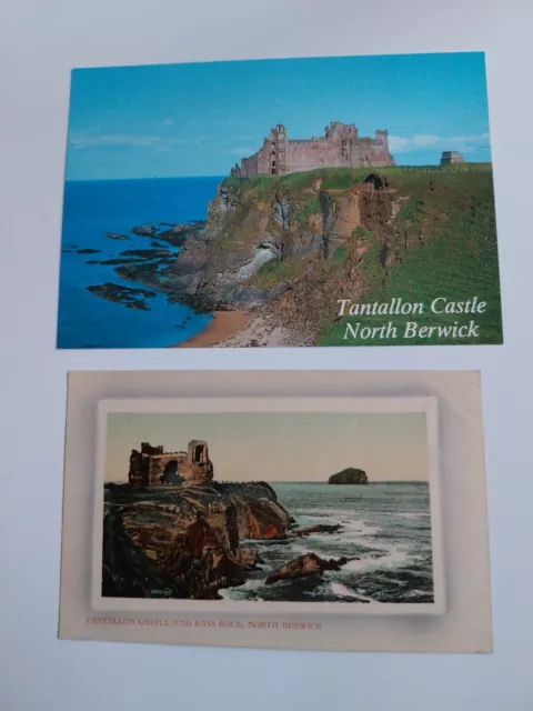 Tantallon Castle North Berwick East Lothian Postcard