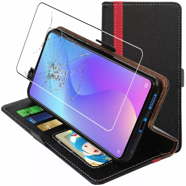 ebeststar Coque Xiaomi Mi 9 T mi9 pro K20 Etui Portefeuille + Vitre VERRE Trempé