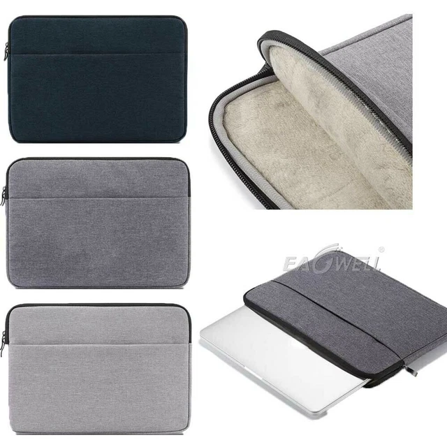 Slim Laptop Sleeve Case Pouch Cover Carrying Bag For MacBook/Surface/Chromebook