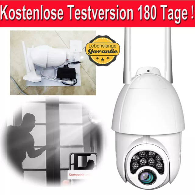 360° Video Funk berwachungssystem WIFI IP Video berwachungskamera 1080P DE LAGER