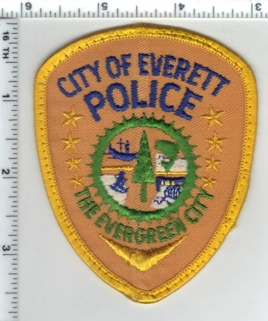 City of Everett Police (Washington) 1st Issue Uniform Take-Off Cap/Hat Patch
