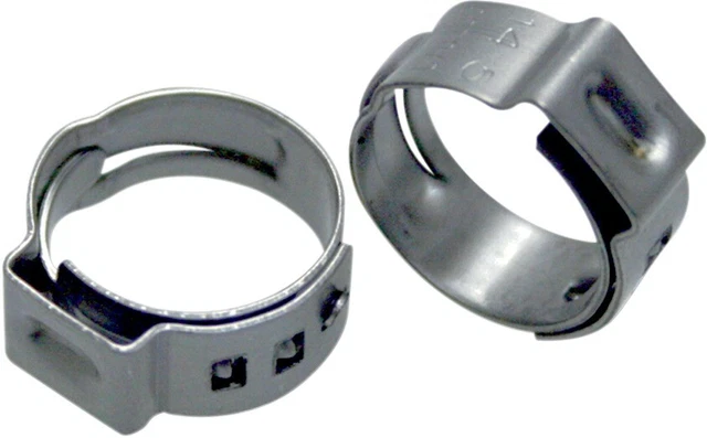 Stepless Hose Clamps For 12.0-14.5mm (0.47-0.57") OD Hoses Motion Pro 12-0077