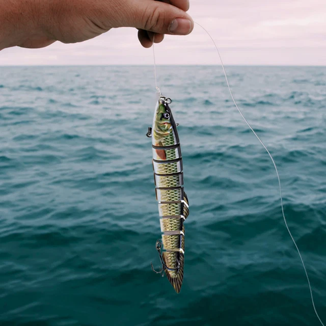 3pcs Fishing Bait Compact Attractive 3d Eyes Fishing Lure Lightweight
