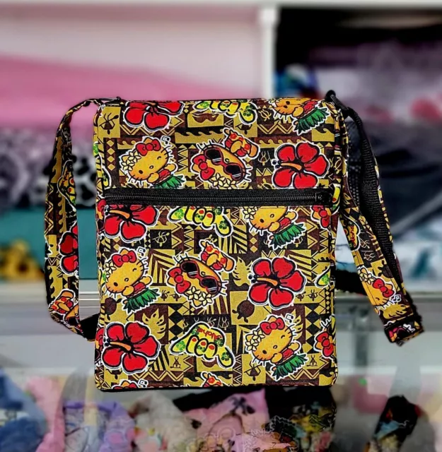 Hello Kitty Aloha Hawaii Tribe Crossbody Shoulder Bag