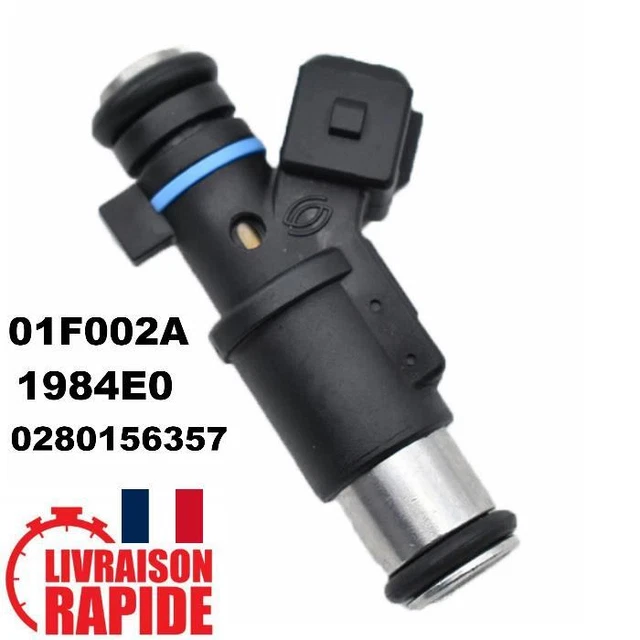 Lot De 2 Injecteurs De Carburant Compatibles Citroën C2 C3 Saxo Xsara Berlingo Peugeot 206 307 1007 Partner 1.4 - 01F002A 1984E0 0280156357