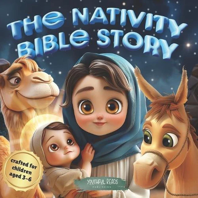 THE NATIVITY BIBLE Story: A Poem for Little Hearts and Minds, Christmas ...