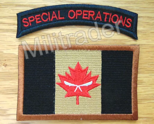 Canada Canadian Joint Task Force 2 (JTF2) Patch with Special Forces Tab