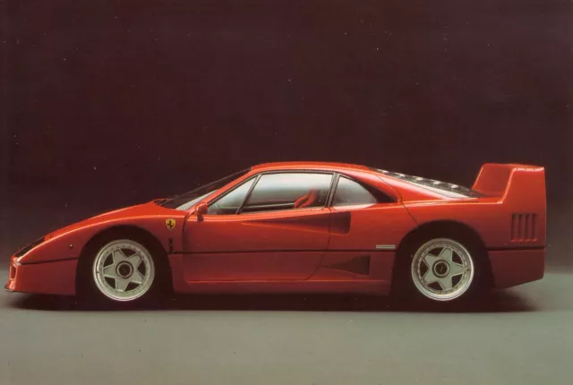 Ferrari F40 Car Jumbo Fridge Magnet