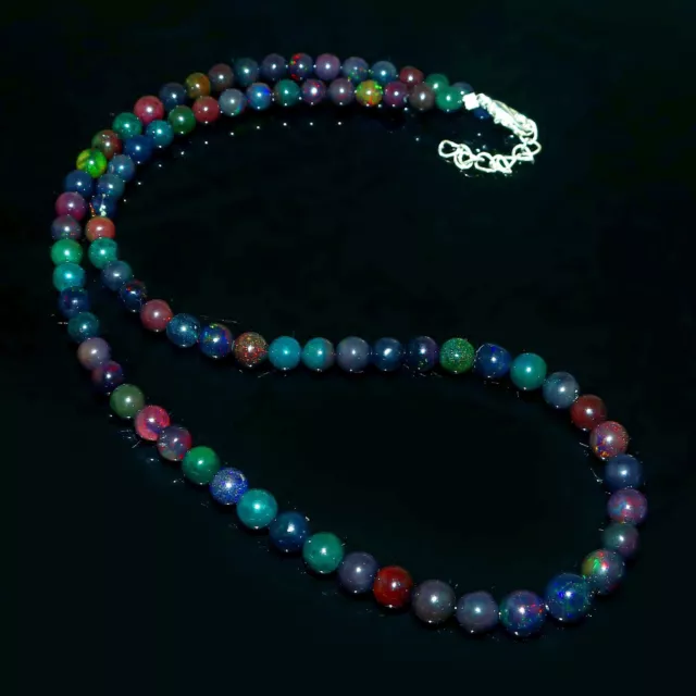 Opal beads Natural opal Beads Fire opal Necklace jewelry Best gift For Her 4257