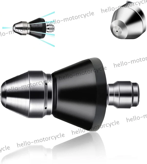 1/4 HIGHPRESSURE DRAIN Nozzle Sewer Pipe Cleaner Pressure Washer