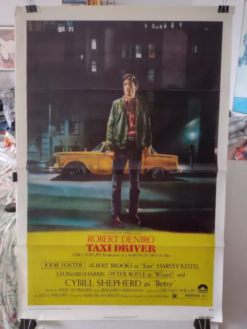 TAXI DRIVER ORIGINAL US One-Sheet Poster 1976