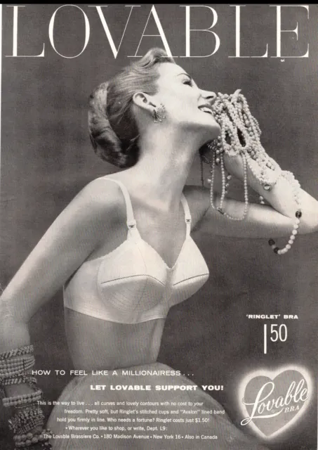 1940s vintage ADS BESTFORM Bras & Girdles and EYE GENE Eye Drops