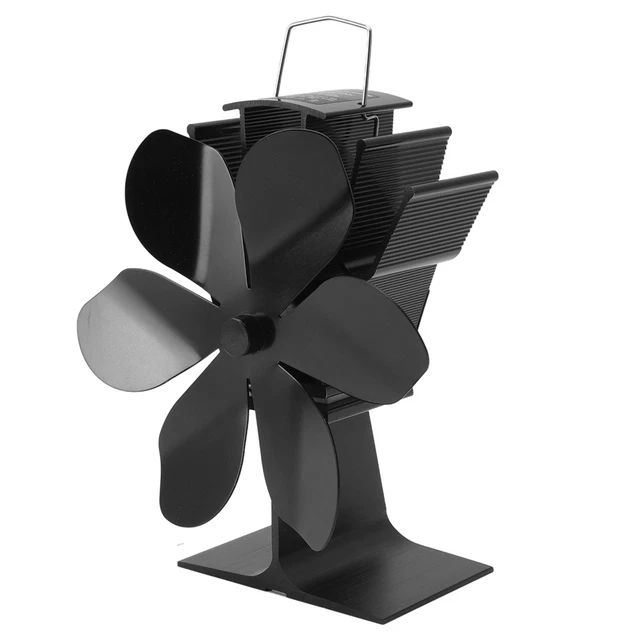 Ventilador de estufa térmico 6 cuchillas velocidad rápida gran volumen bajo ruido YA