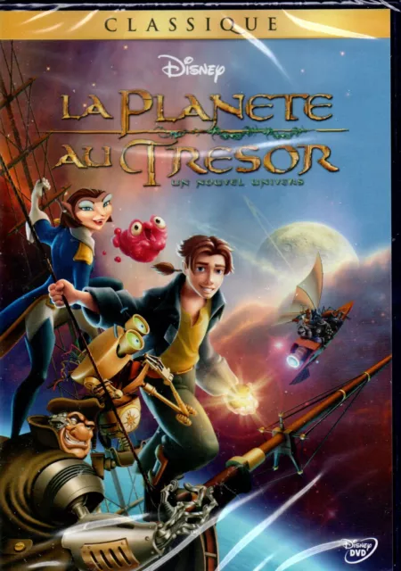 DVD " The Planet Au Treasure " Disney N 68 New Blister Pack
