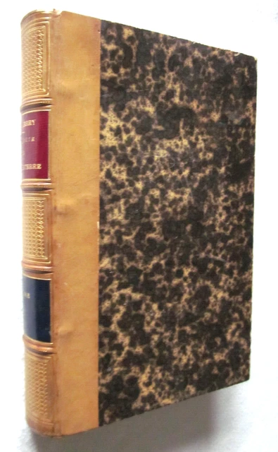Livre Ancien 1870 Histoire De L'Angleterre Froude Volume 9 - Reliure Cuir, Rare, Original