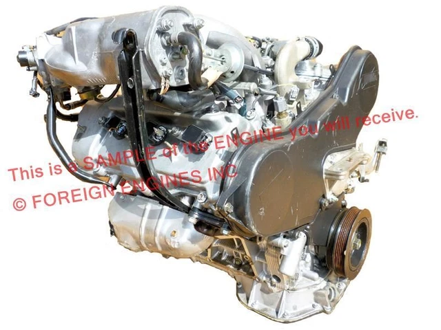 2001 2002 2003 Toyota Highlander Engine Replacement 3.0L 1Mz 1Mzfe 6 Cyl 4Wd Awd