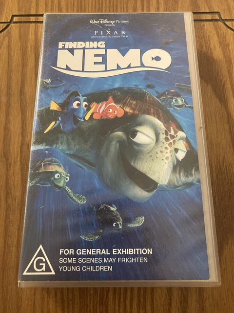 FINDING NEMO VHS Video Tape Walt Disney Pictures Pixar 2002 Free ...