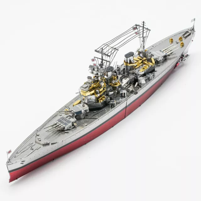 PIECECOOL Hms Prince Of Wales HP112RSG Higly Detailed Metal Model Kit , No Glue