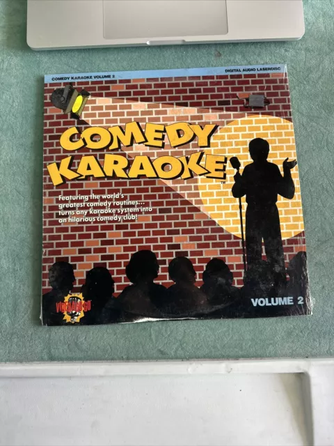 Comedy Karaoke Volume 1 (Laserdisc) VERY RARE CAV Format Approx 280 Jokes