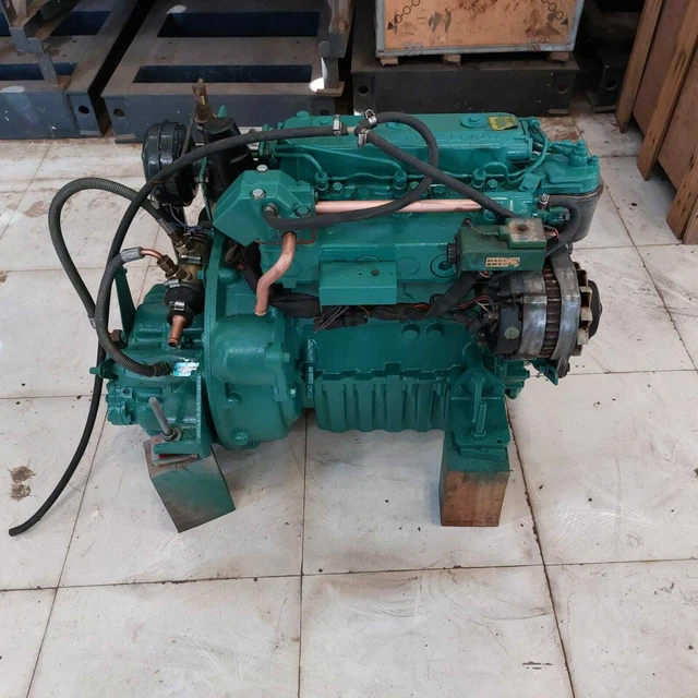 Volvo Penta 2003B Inboard diesel marine engine lifeboat Used - ship by sea