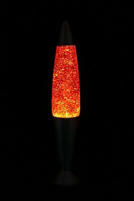 Lampe décorative avec effet paillettes I Lampe dambiance avec ampoule incluse 37-40 cm Noir métallisé 