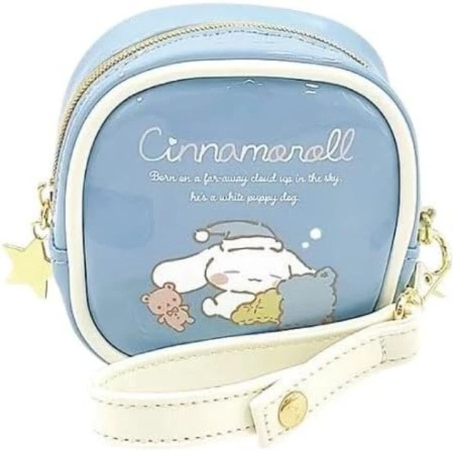 SANRIO CHARACTER CINNAMOROLL Mini Square Pouch (Leisurely Natural) Blu ...