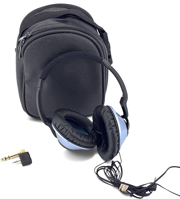 BOSE TP-1A TRIPORT Around-Ear Headphones Silver/Black – Tested