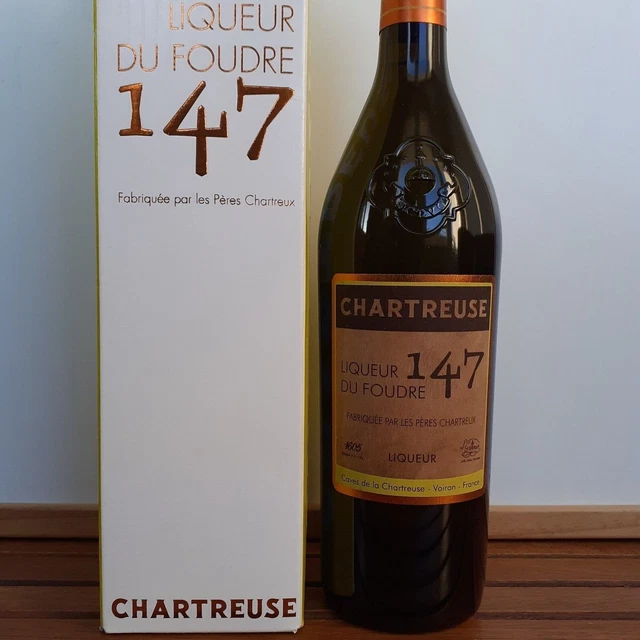 Chartreuse Liqueur Du Foudre 147 avec étui, mise en 2021