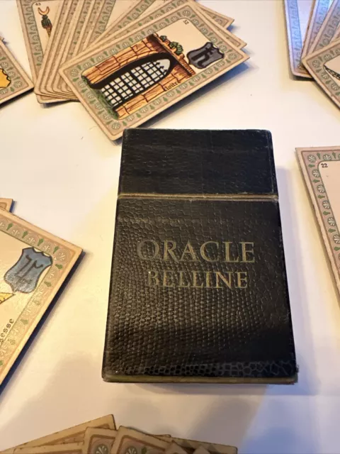 Originale jeu de cartes ORACLE BELLINE ancien EO GRIMAUD Divinatoires Rare Tbe 2