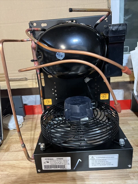 EMBRACO UFMXA6C Condensing Unit 1/3 HP 115V R600a 50-60 Hz New In Box