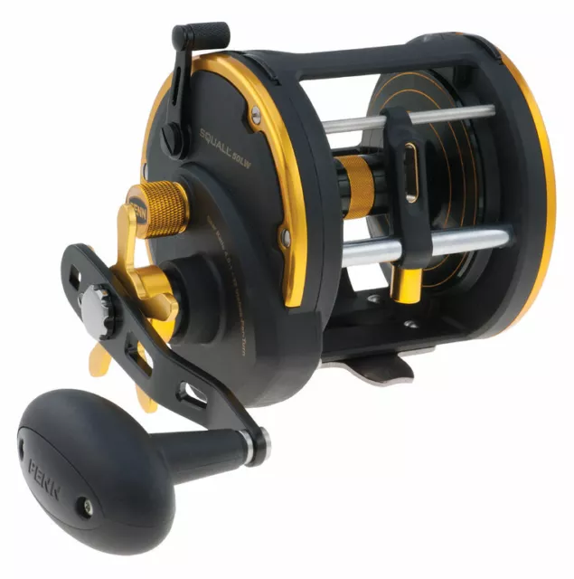 PENN Saltwater Game Fishing Conventional Lever Drag Reel SQUALL II