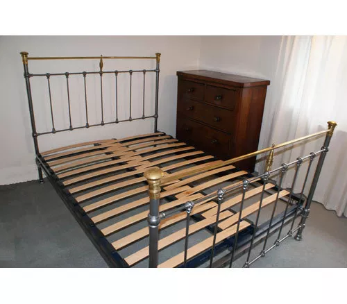 Extendable SLATTED Bed Base For French & Victorian Metal Iron SLATS