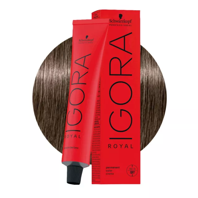 Schwarzkopf Igora Royal 7-1 Blond Moyen Cendrè 60ml - coloration permanente