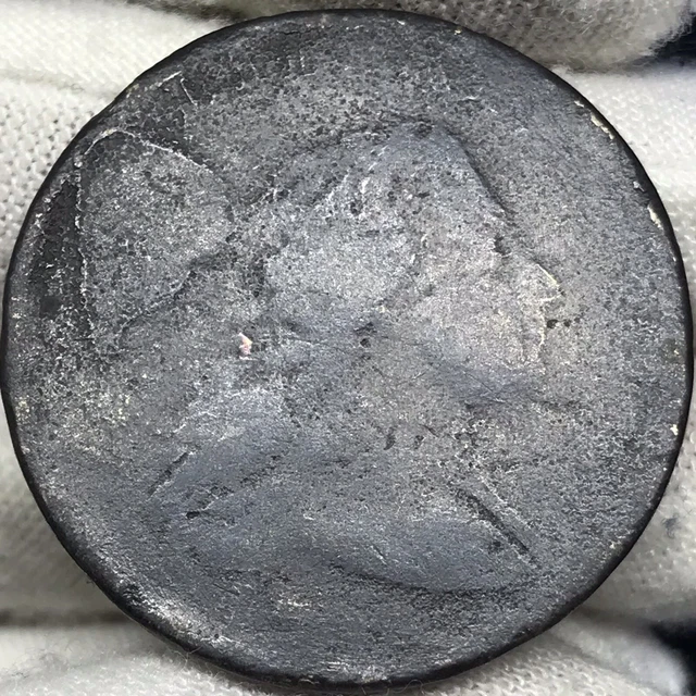 1794 1C Liberty Cap / Flowing Hair Large Cent || Thick Planchet, Early US Copper