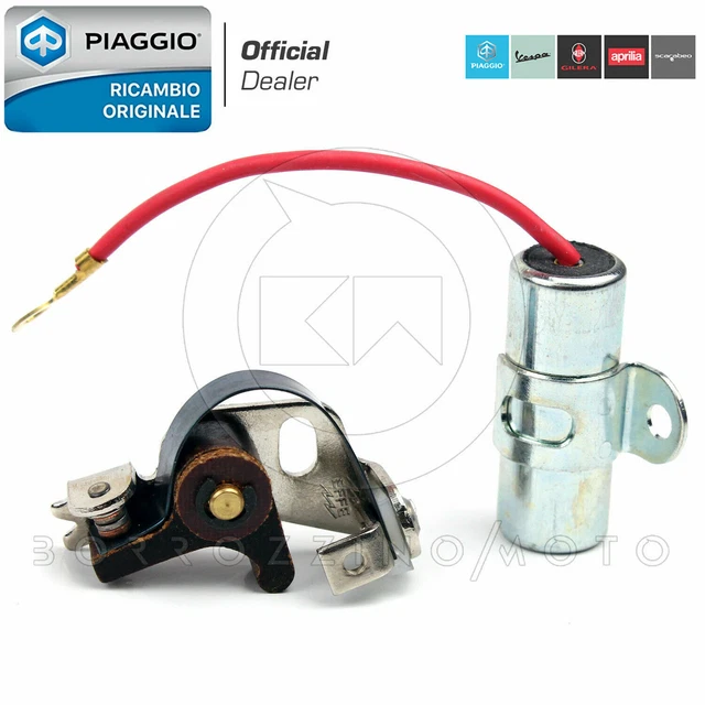 Condensatore Originale PIAGGIO APE MP 600 601 501 - Ricambio 123828