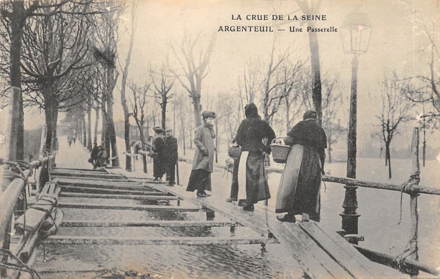 95-Argenteuil-Crue De La Seine-Passerelle-N�6032-B/0125