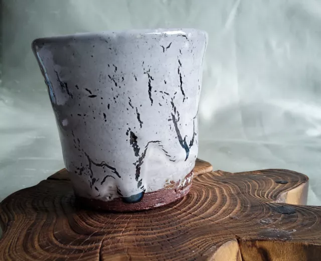 JA93: Guinomi, Sakebecher, Cup, powder snow, von Seigan Yamane, Japan, Hagi