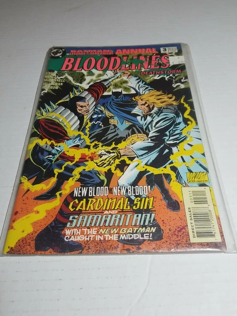 DC Comics Batman Legends of the Dark Knight Annual #3 Bloodlines Deathstorm
