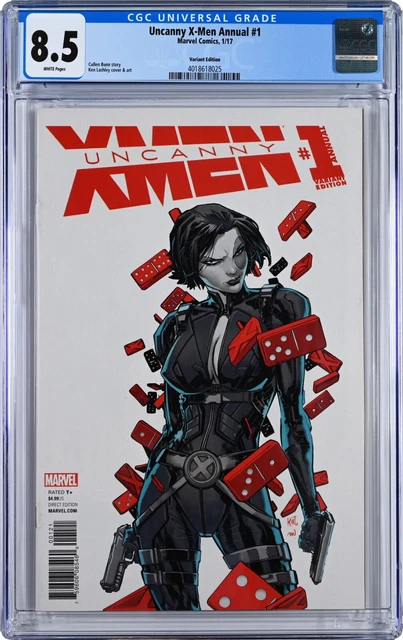 Uncanny X-Men Annual #1 CGC 8.5 (Jan 2017, Marvel) Cullen Bunn, Variant Edition